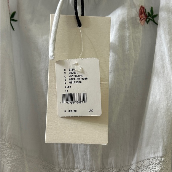 Free People Damson Madder Eden Floral Skirt Size 14 NWT - Picture 7 of 9